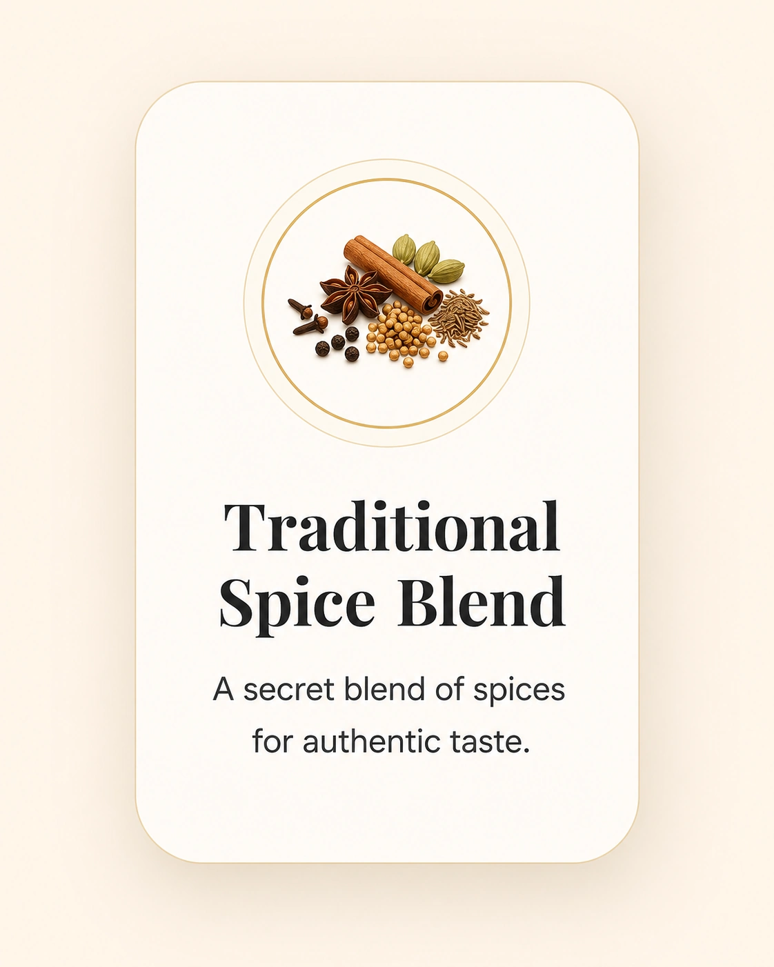 Traditional Spice Blend